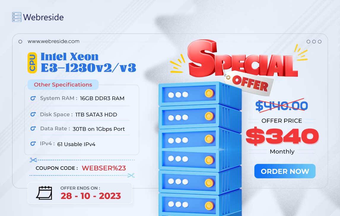 Intel Xeon E3-1230v2/v3 exclusive sale